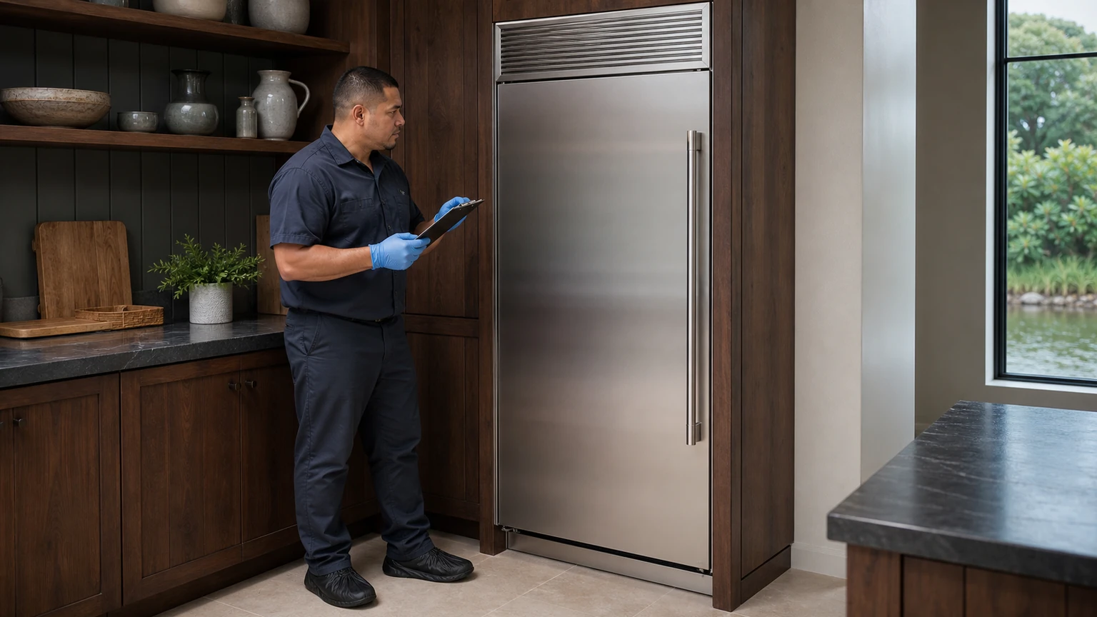Built-in refrigerator diagnostic visit in Water Mill