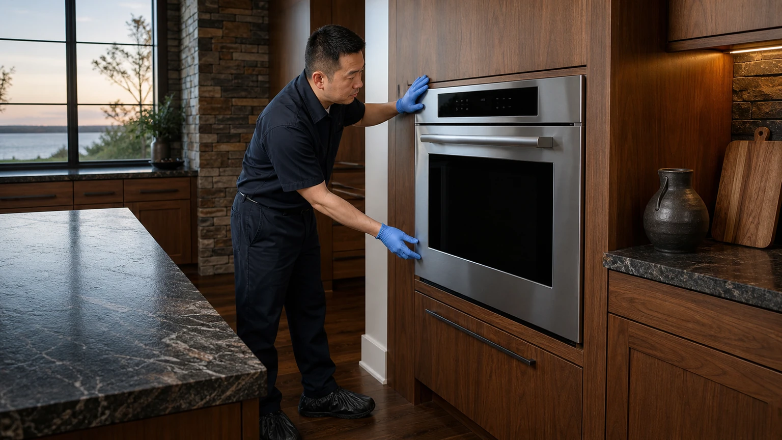 Built-in wall oven diagnostic visit in Water Mill